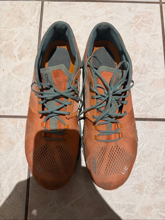 On Running Other - On Running Men's Orange and Gray Athletic Shoes